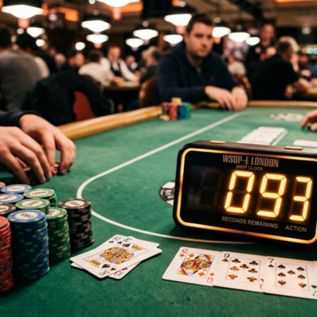 Shot Clock i poker: Da 15 minutters tænkepause fik WSOP til at ændre reglerne