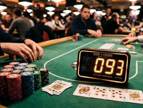 Shot Clock i poker: Da 15 minutters tænkepause fik WSOP til at ændre reglerne