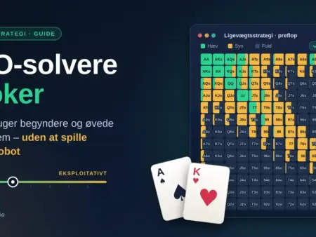 GTO-solvere i poker: Sådan bruger begyndere og øvede spillere dem uden at spille som en robot