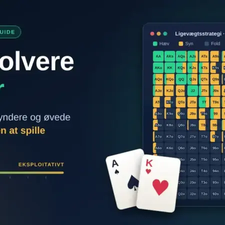 GTO-solvere i poker: Sådan bruger begyndere og øvede spillere dem uden at spille som en robot