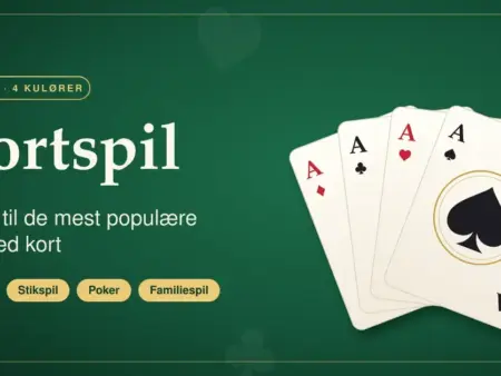 Kortspil: guide til de mest populære spil med kort