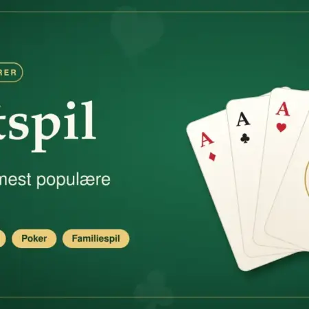 Kortspil: guide til de mest populære spil med kort