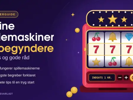 Online spillemaskiner for begyndere: tips og gode råd